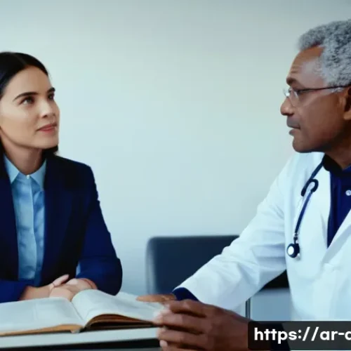 의료직에서의 자기계발 강좌 추천 - **Prompt 1: Effective Communication and Empathy in Medicine**
    "A warm and inviting scene in a mo...